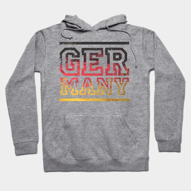 Germany World Cup Soccer Hoodie by Issho Ni